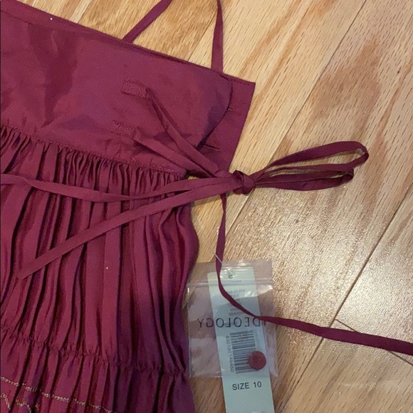 Ideology Budapest boho 100% silk skirt size 10 - Picture 8 of 12